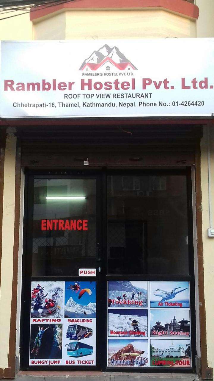 Rambler Hostel Pvt Ltd Katmandou Extérieur photo